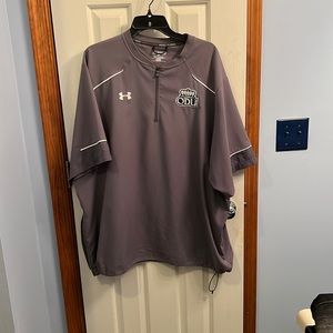 Gray men’s ODU zip pullover 2xl